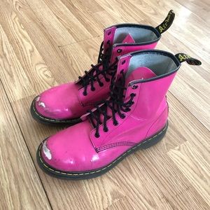 Hot Pink Doc Martens (SOLD ON DIFFERENT APP)